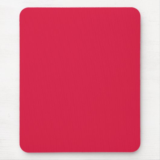 Crimson Solid Color | Classic | elegant | Trendy Mousepad (Vorne)