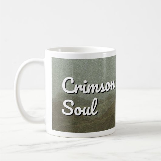 Crimson Soul – Red Umbrella Mug for Anime Lovers Kaffeetasse (Links)