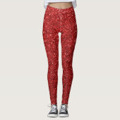 Crimson Sparkle Legging Leggings (Vorderseite)