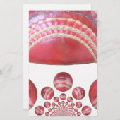 Crimson Spin - Ein wunderschöner Red Cricket Ball (Vorne/Hinten)