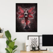 Crimson Star Fairy Poster (Heimbüro)