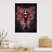 Crimson Star Fairy Poster (Küche)