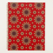 Crimson Starburst-Blüte Planer (Vorderseite)