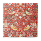 Crimson Strawberry-Dieb Fliese (Vorderseite)