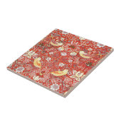 Crimson Strawberry-Dieb Fliese (Seite)