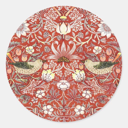 Crimson Strawberry Diief Stickers (Vorderseite)