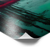 Crimson Swamp Fotodruck (Ecke)