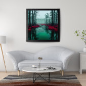 Crimson Swamp Fotodruck