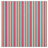 Crimson, Tan, Maroon, Beige & Dark Türkis Stoff (Muster)