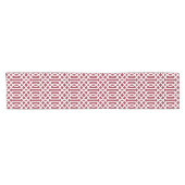 Crimson Trellis Kurzer Tischläufer (Horizontal)