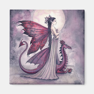 Crimson Twilight Fairy und Dragon Magnet