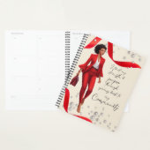 Crimson und Cream Boss Lady Chick Planner Planer (Anzeige)