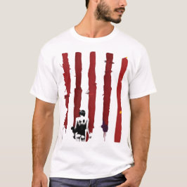 Crimson Veil of Silence T-Shirt