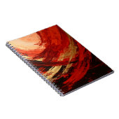 Crimson Vortex Notizblock (Rechte Seite)