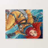 Crimson Voyager: Beyond the Stars Puzzle (Horizontal)