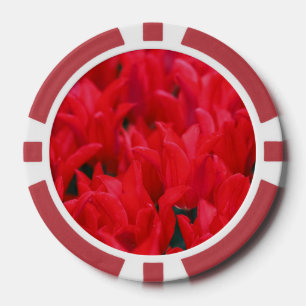Crimson Waves Pokerchips