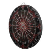 Crimson Web: Fraktal-Tanz mit der Redback Spider Dartscheibe (Vorderseite rechts)