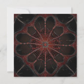 Crimson Web: Fraktal-Tanz mit der Redback Spider Save The Date (Rückseite)