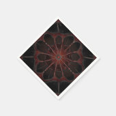 Crimson Web: Fraktal-Tanz mit der Redback Spider Serviette (Ecke)