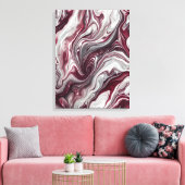 Crimson Whirlwind Leinwand Art (Insitu (Wohnzimmer))