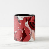 Crimson Whispers Coffee Mug Zweifarbige Tasse (Mittel)