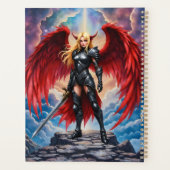 Crimson Wing – gefallene Engels-Kriegerin. Planer (Rückseite)