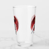 Crimson Wing – gefallene Engelskriegerin. Glas (Rechts)