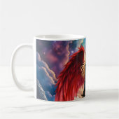 Crimson Wing – gefallene Engelskriegerin. Kaffeetasse (Links)