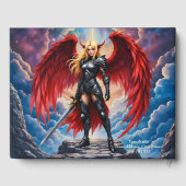 Crimson Wing – gefallene Krieger-Engel. Gästebuch (Rückseite)