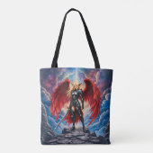 Crimson Wing – Gefallener Engel Krieger. Tasche (Rückseite)