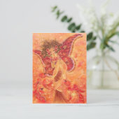 Crimson Wings Postcard Postkarte (Stehend Vorderseite)
