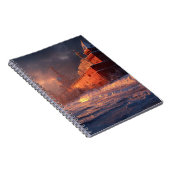 Crimson Winter im Kreml-Notebook Notizblock (Rechte Seite)