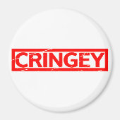 Cringey Briefmarke Magnet (Vorne)
