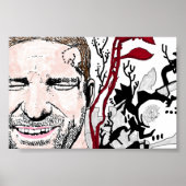 Cringing Man Poster (Vorne)