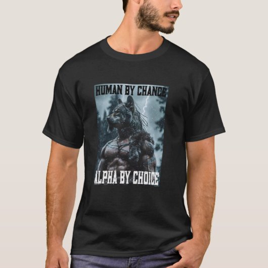 Cringy Viking Alpha Wolf Cringey Funny Cringe Were T-Shirt (Vorderseite)