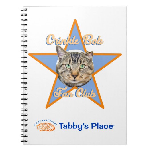 Crinkle-Bob-Notebook Notizblock (Vorderseite)