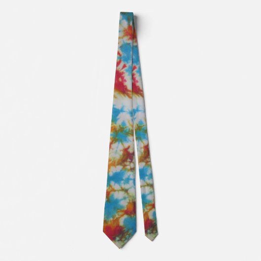 Crinkle Gefärbte Krawatte Necktie (Vorderseite)