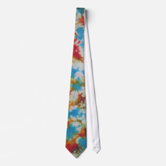 Crinkle Gefärbte Krawatte Necktie (Vorderseite)