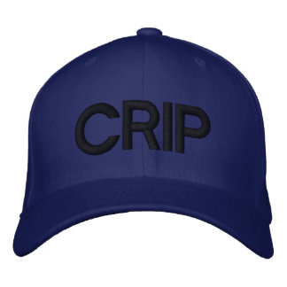 CRIP HAT BESTICKTE KAPPE