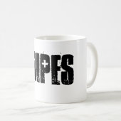 Cripes. Lass deiner Tasse, sag es alles. Kaffeetasse (VorderseiteRechts)