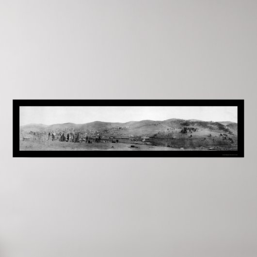 Cripple Creek Colorado Foto 1895 Poster (Vorne)