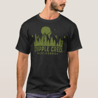Cripple Creek Colorado Mountain View Classic T-Shi