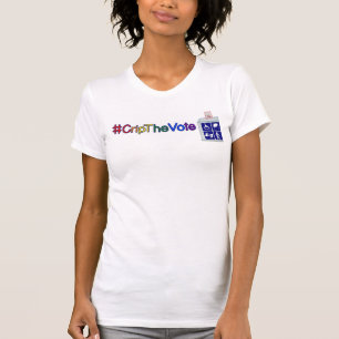 #CripTheVote T - Shirt für die Frauen, die Stolz