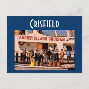 Crisfield Postcard - Angepasst Postkarte