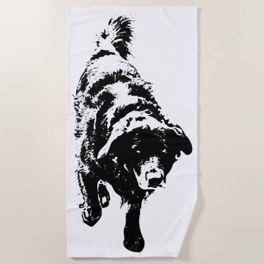 Crisp Dusk Patrol Strandtuch (Vorderseite)