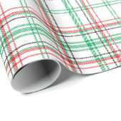 Crisp Festive Karo Geschenkpapier (Rolleneckpunkt)