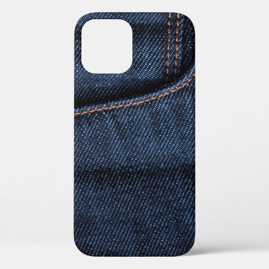 Crisp New Blue Jeans Pocket Case-Mate iPhone Case (Rückseite)