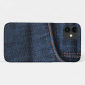 Crisp New Blue Jeans Pocket Case-Mate iPhone Hülle (Rückseite (Horizontal))