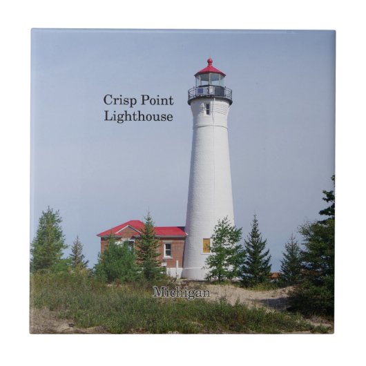 Crisp Point Lighthouse Flip Fliese (Vorderseite)