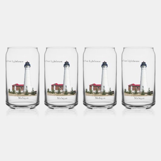 Crisp Point Lighthouse Glas (Vorderseite)